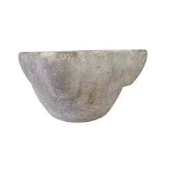 Pamono Antique Carrara Marble Mortar, 1700s><noscript><img width=