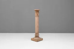 Pamono Antique Carved Column, 1900s> Pedestals And Columns