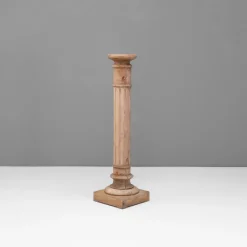 Pamono Antique Carved Column, 1900s> Pedestals And Columns