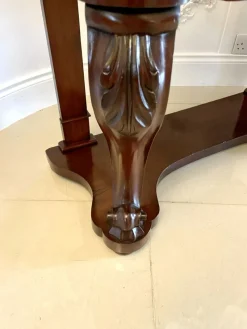 Pamono Antique Carved Mahogany Dressing Table, 1860s><noscript><img width=