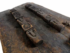 Discount Pamono Antique Carved Wooden Door, Nuristan, Afghanistan