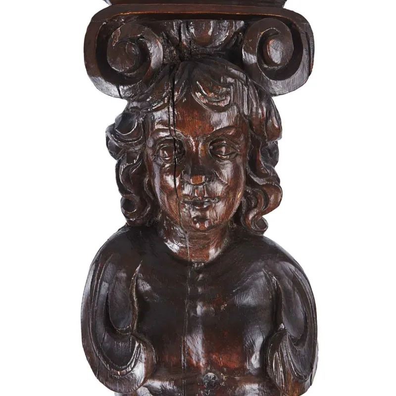 Hot Pamono Antique Caryatids, 1600s, Set of 2