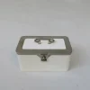 Pamono Antique Ceramic Box from Wächtersbach & WMF> Trunks Crates & Baskets
