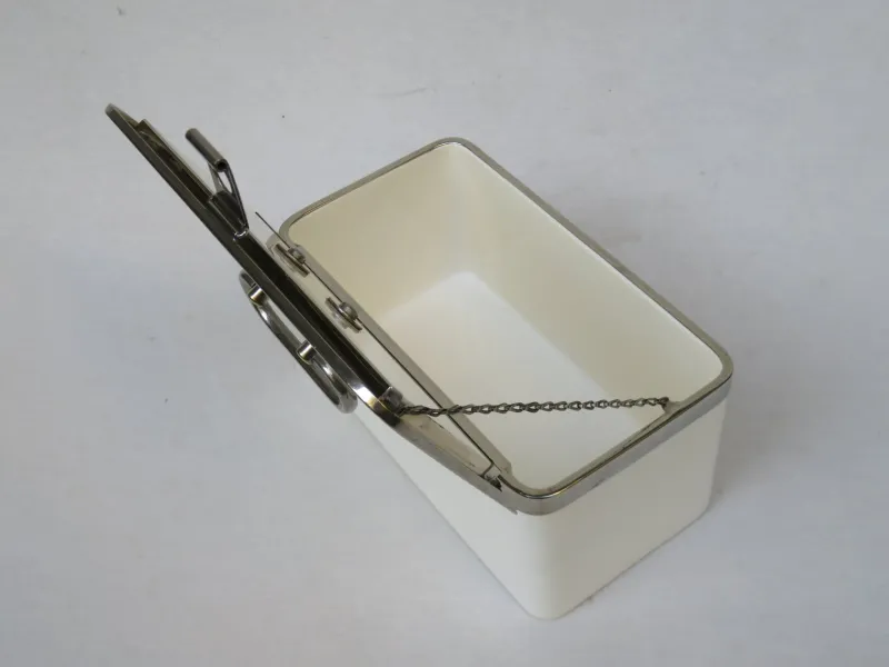 Pamono Antique Ceramic Box from Wächtersbach & WMF> Trunks Crates & Baskets