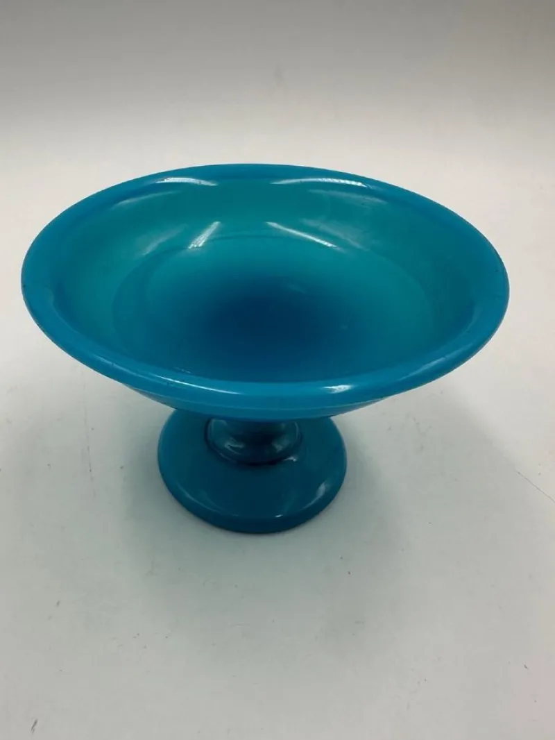 Pamono Antique Charles Blue Opaline Coupe> Dinnerware Accessories