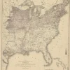 Pamono Antique Chart of the US Foreign Population Proportion in 1870, 1874> Wall Decor