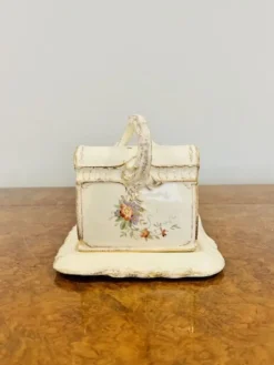 Pamono Antique Cheese Dish, 1890s