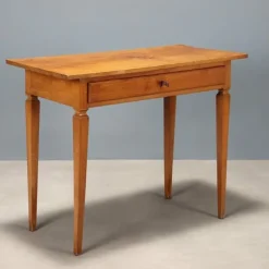 Sale Pamono Antique Cherrywood Writing Desk with Drawer, Italy, 18th Century