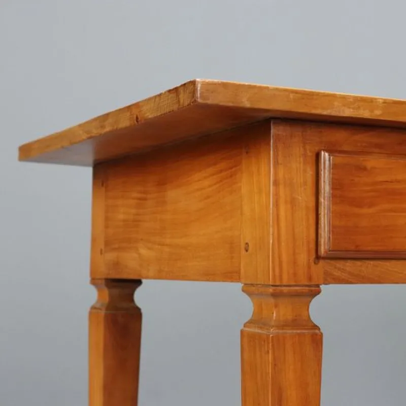 Sale Pamono Antique Cherrywood Writing Desk with Drawer, Italy, 18th Century