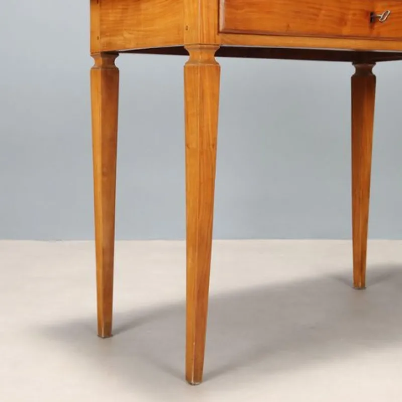 Sale Pamono Antique Cherrywood Writing Desk with Drawer, Italy, 18th Century