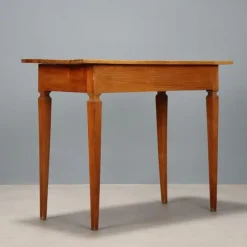 Sale Pamono Antique Cherrywood Writing Desk with Drawer, Italy, 18th Century