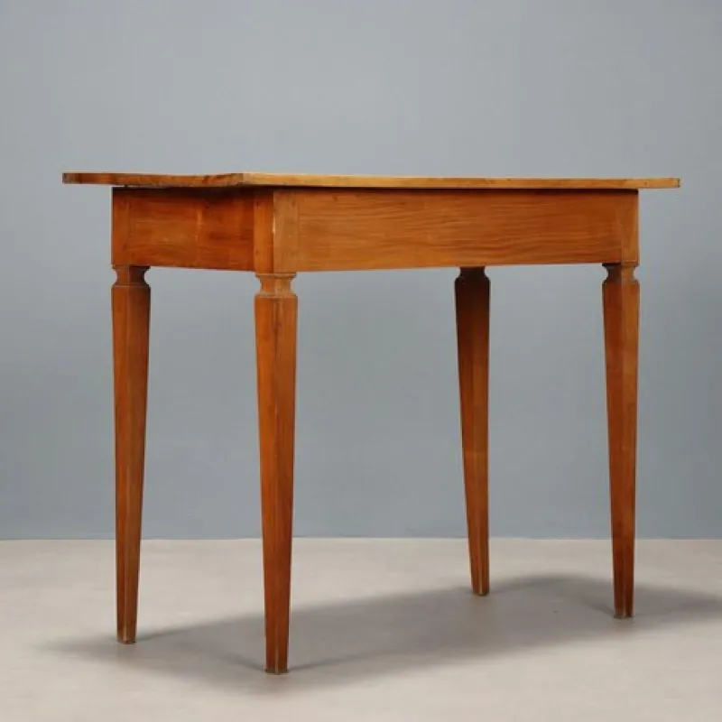 Sale Pamono Antique Cherrywood Writing Desk with Drawer, Italy, 18th Century