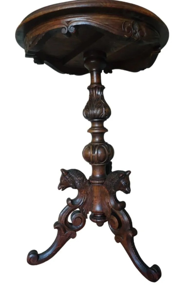 Pamono Antique Chess Table, 1900> Game Tables