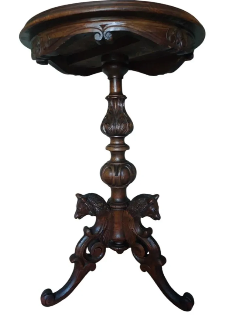 Pamono Antique Chess Table, 1900> Game Tables