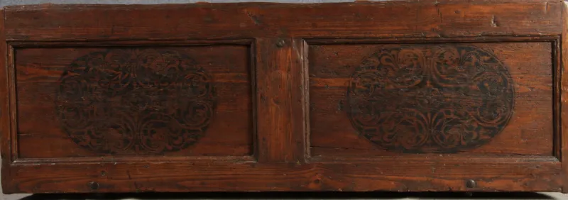 Online Pamono Antique Chest in Fir, 1680