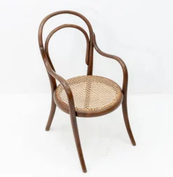 Pamono Antique Children's Armchair from Thonet, 1905><noscript><img width=