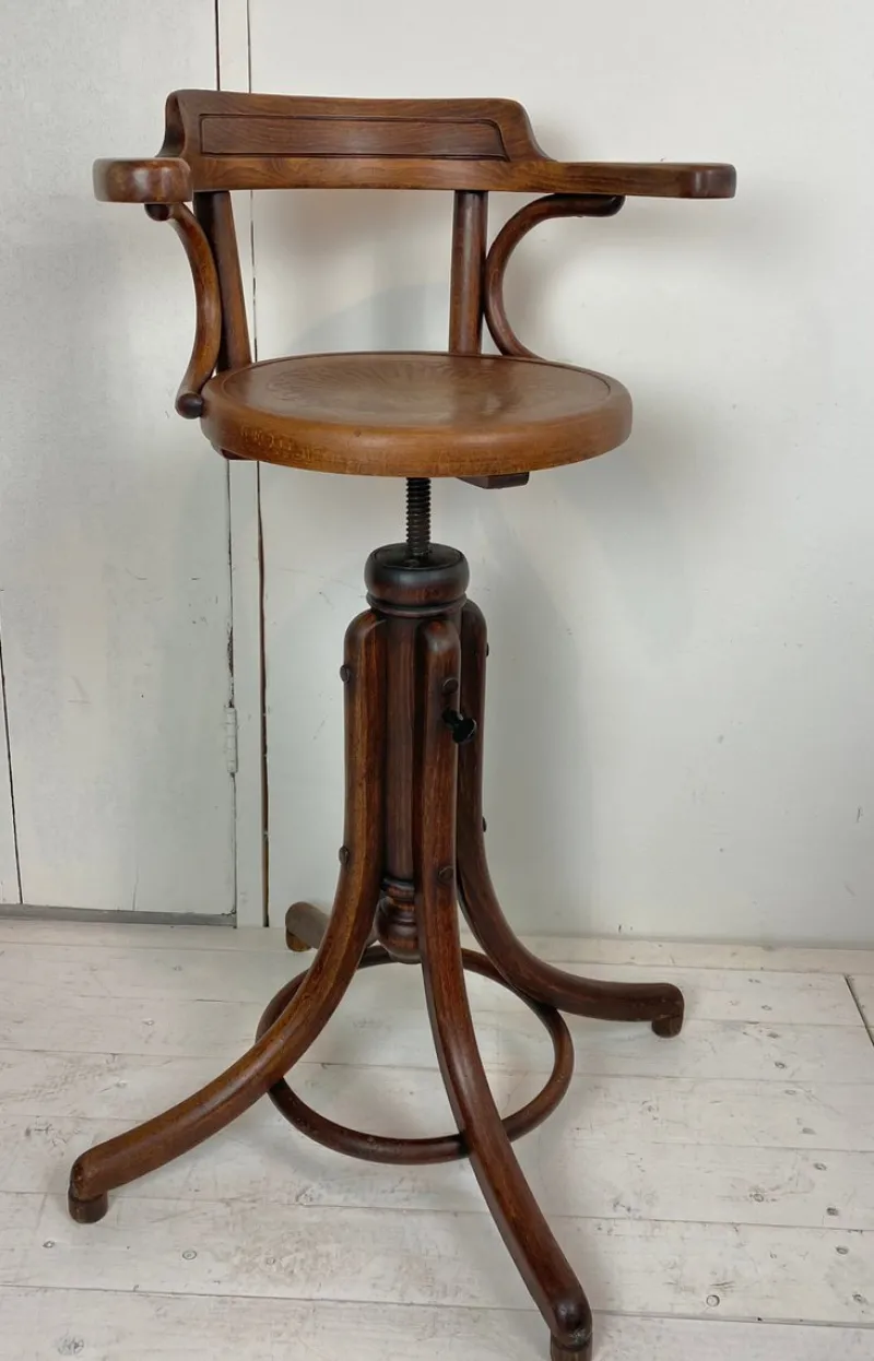 Pamono Antique Childrens Barber Chair> Children's Chairs