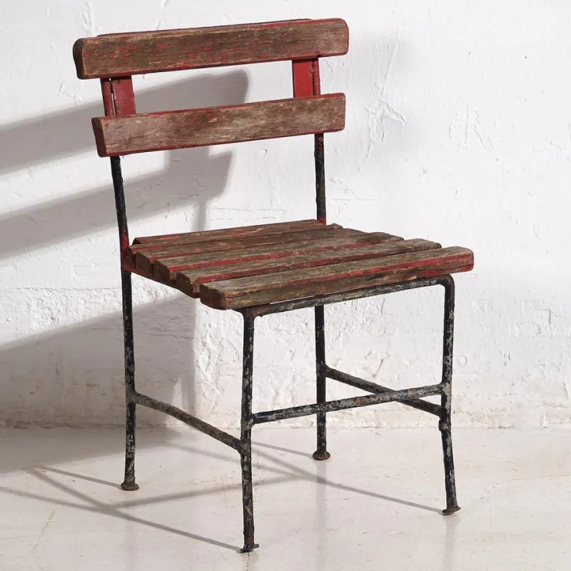 Pamono Antique Childrens Garden Chair, 1920s> Children's Chairs