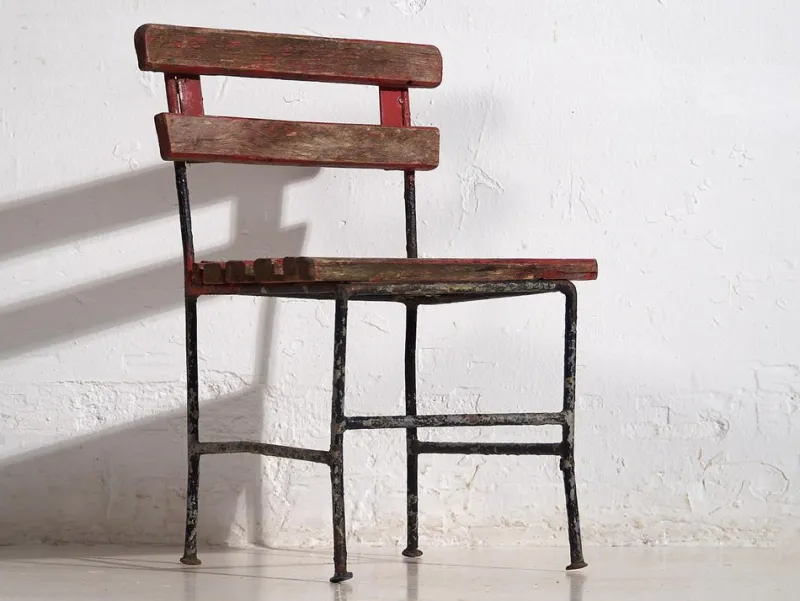 Pamono Antique Childrens Garden Chair, 1920s> Children's Chairs