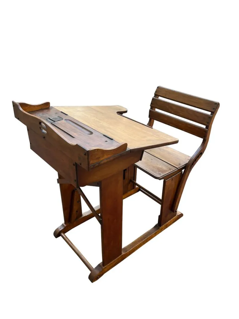 Pamono Antique Children's Writing Desk, 1940s> Children's Tables