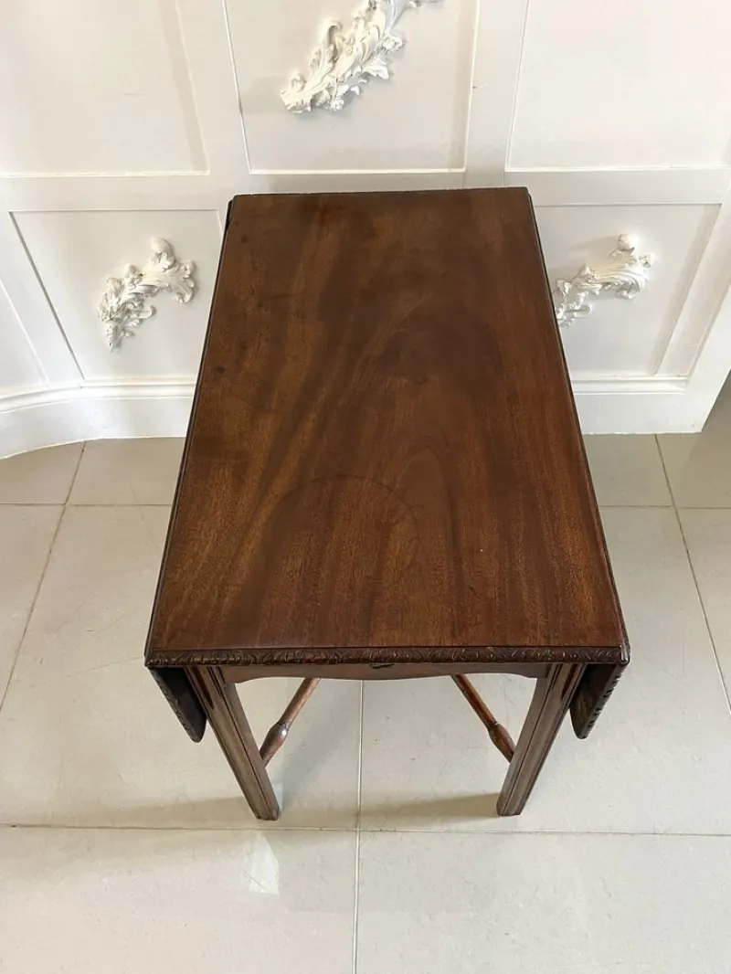 Pamono Antique Chippendale Mahogany Children's Pembroke Table, 1760> Children's Tables