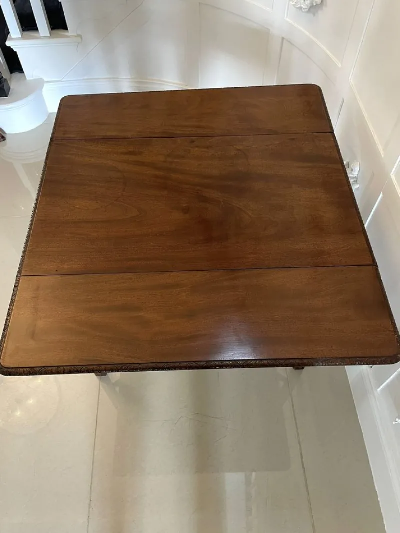 Pamono Antique Chippendale Mahogany Children's Pembroke Table, 1760> Children's Tables