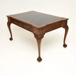 Online Pamono Antique Chippendale Revival Desk from Gillows, 1890s