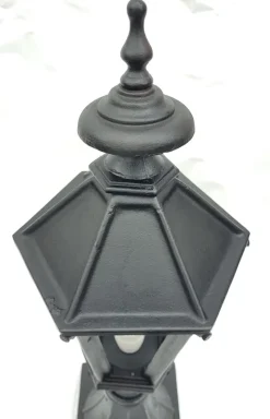 Pamono Antique Classic Victorian Cast Iron Pillar Lamp Lantern on Base Outdoor Lamp><noscript><img width=