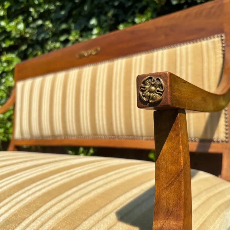 Sale Pamono Antique Classicism Bench in Walnut