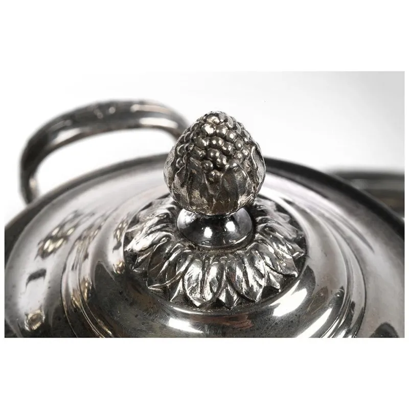 Online Pamono Antique Coffee or Tea Service in Silver Set
