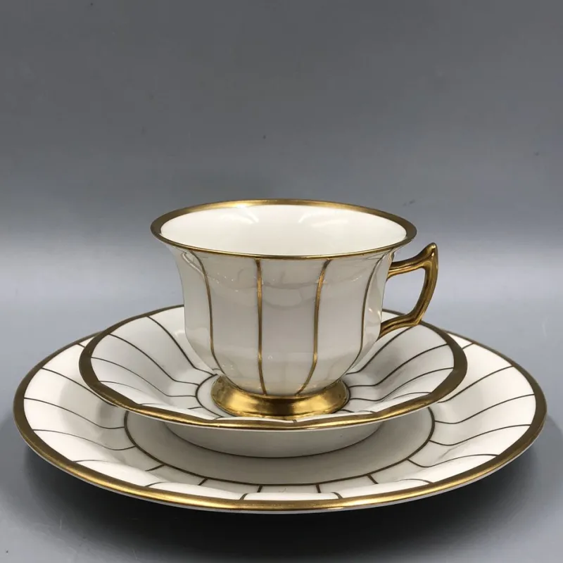 New Pamono Antique Coffee Service from Georg Schmider Zeller Porcelain, 1900s, Set of 23