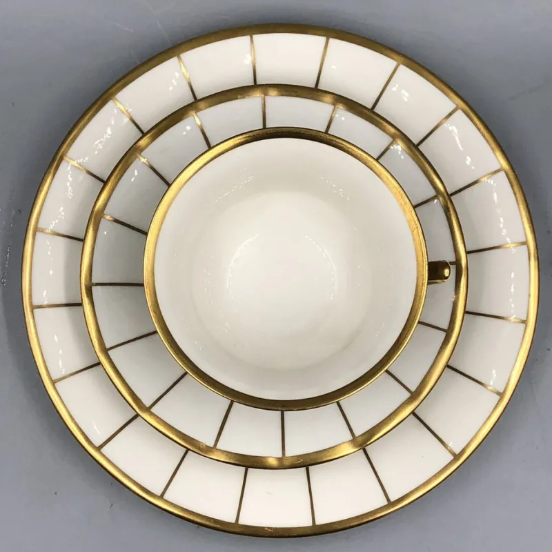 New Pamono Antique Coffee Service from Georg Schmider Zeller Porcelain, 1900s, Set of 23