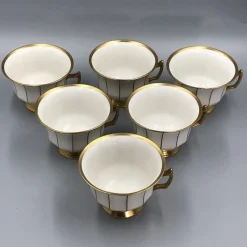 New Pamono Antique Coffee Service from Georg Schmider Zeller Porcelain, 1900s, Set of 23
