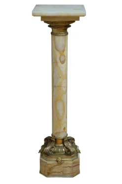 Pamono Antique Column in Marble, 1870> Pedestals And Columns