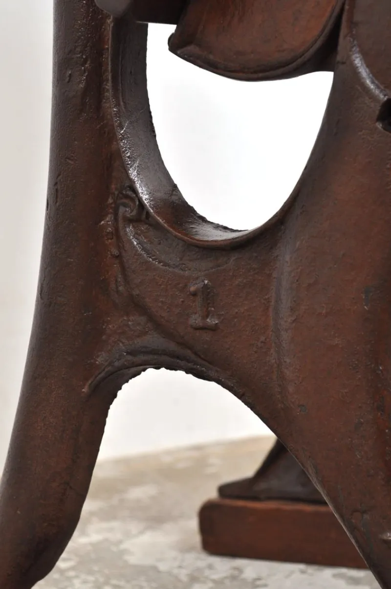 Pamono Antique Conductor's Seat in Chestnut, 1890s> Benches