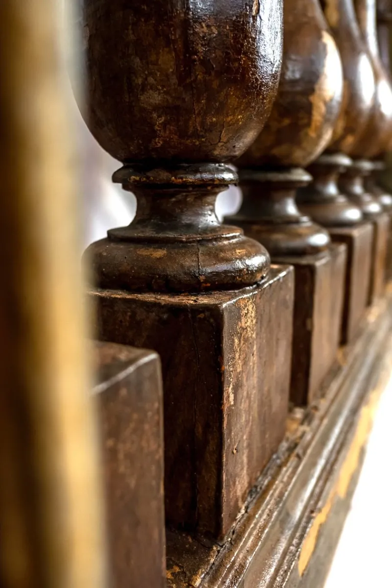Pamono Antique Console or Church Partition, Italy, 1700s> Pedestals And Columns