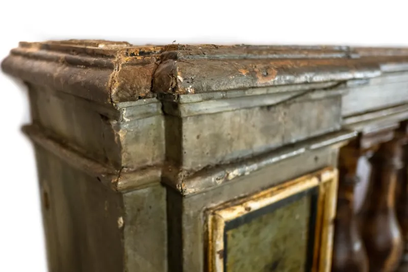 Pamono Antique Console or Church Partition, Italy, 1700s> Pedestals And Columns