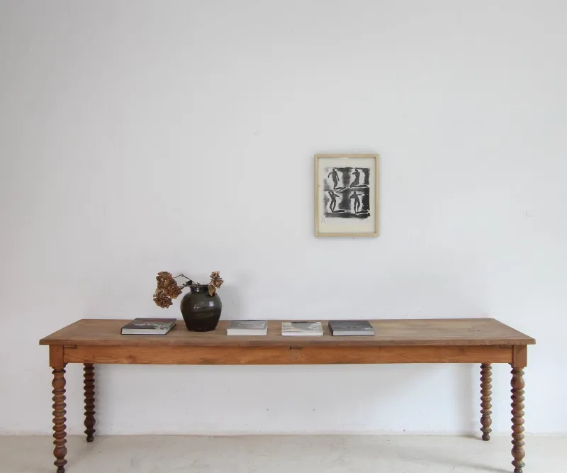 Pamono Antique Console Table in Oak, 1800s> Console Tables