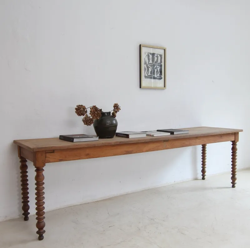 Pamono Antique Console Table in Oak, 1800s> Console Tables