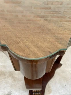 Pamono Antique Console Table in Wood with Drawer><noscript><img width=