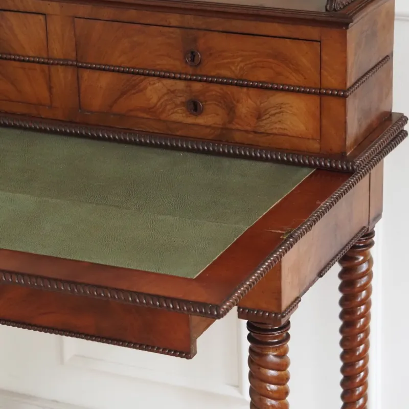 Pamono Antique Console Table with Secretary, 1890s> Secretaires