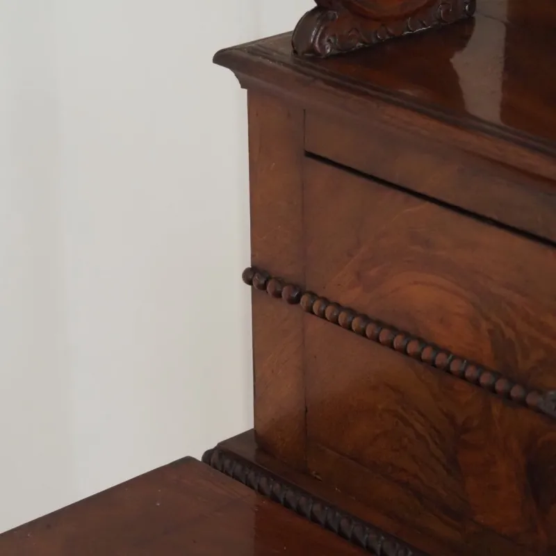 Pamono Antique Console Table with Secretary, 1890s> Secretaires