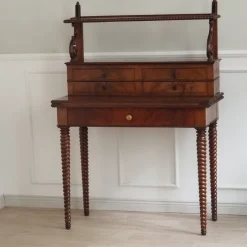 Pamono Antique Console Table with Secretary, 1890s><noscript><img width=