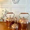 Pamono Antique Copper Kettle Collection, Set of 3> Coffee & Tea Service