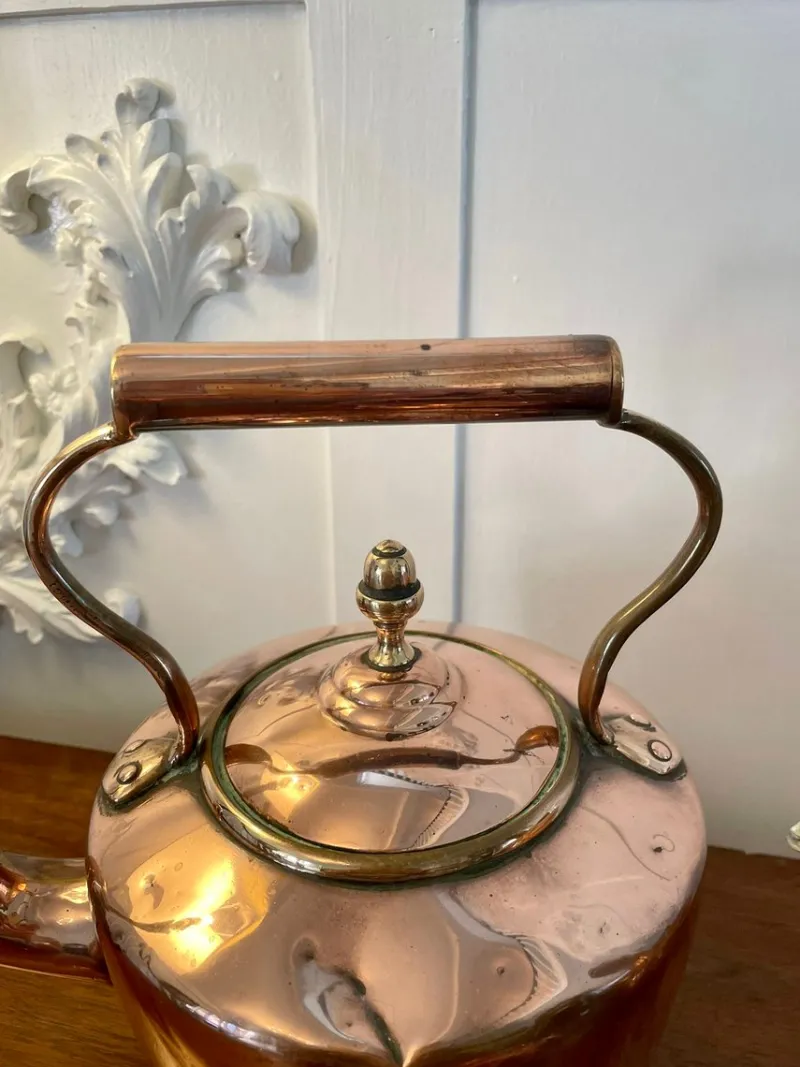 Pamono Antique Copper Kettle Collection, Set of 3> Coffee & Tea Service