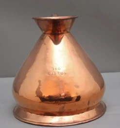 Outlet Pamono Antique Copper Measuring Jug, 1870