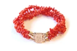 Pamono Antique Coral Bracelet> Bracelets