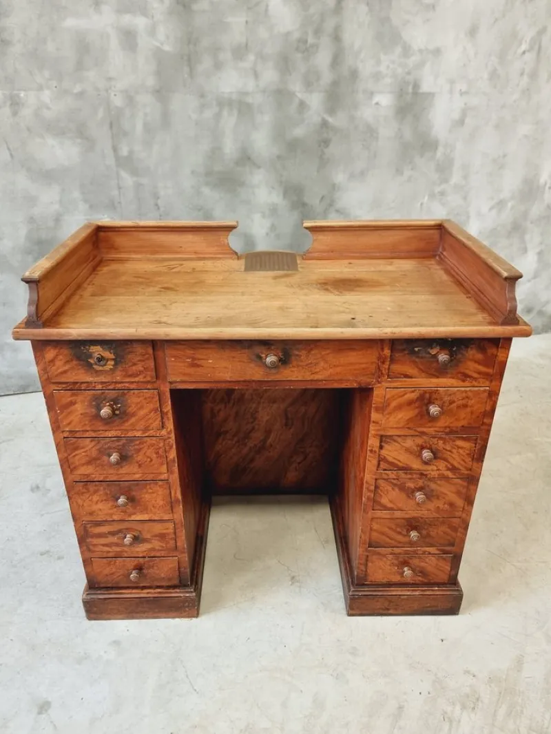 Pamono Antique Counter Shop in Elm, 1890s> Worktables & Workbenches