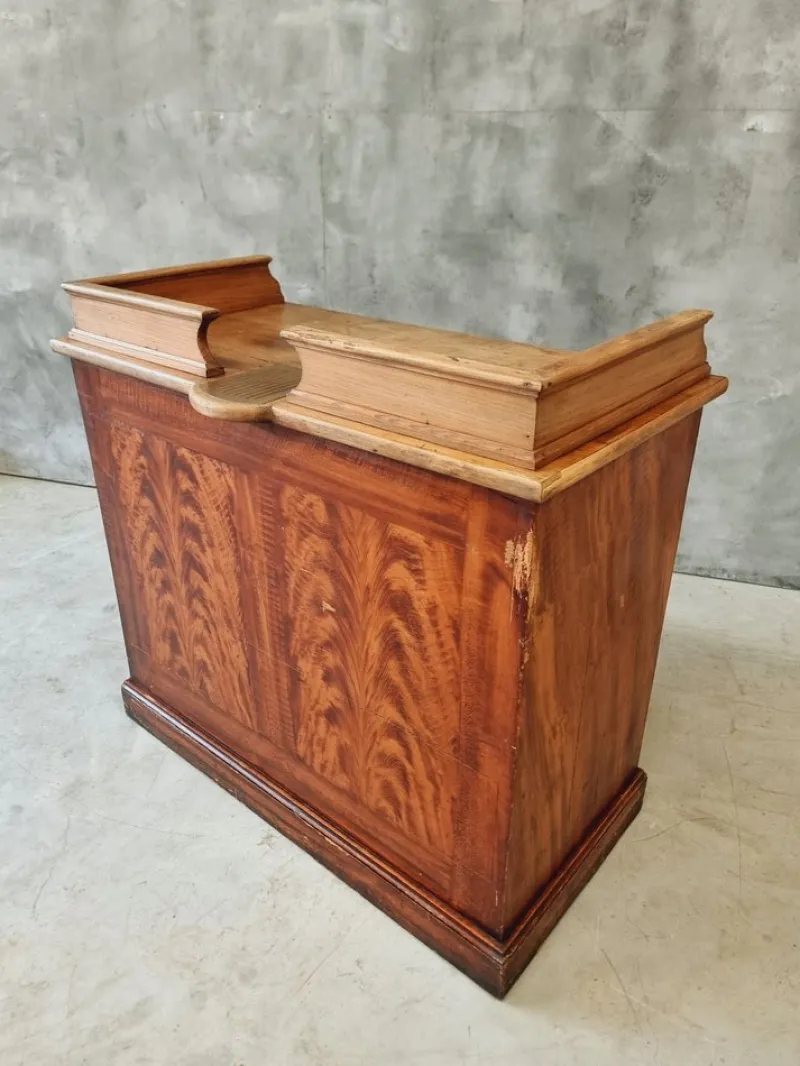 Pamono Antique Counter Shop in Elm, 1890s> Worktables & Workbenches