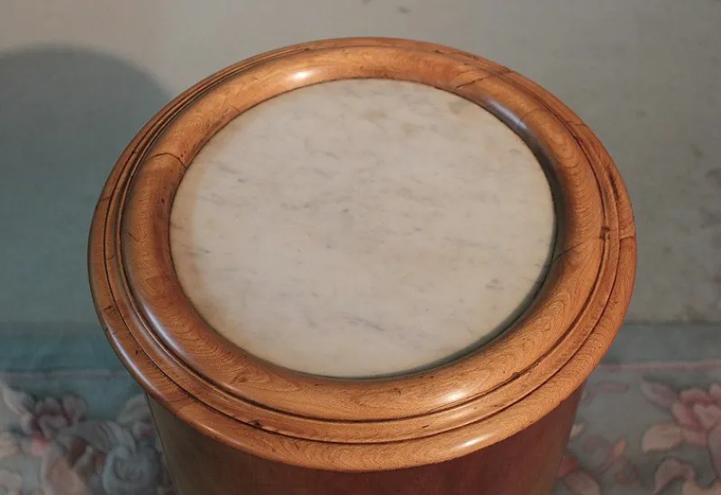 Pamono Antique Cylindrical Nightstand> Nightstands